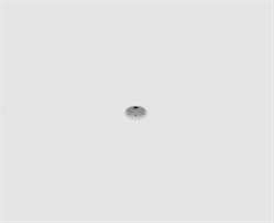 925 Silber Linse 3,5 mm - 2 Loch 3,7 mm