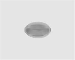 925 Silber Olive 17,0 x 11,0 mm 