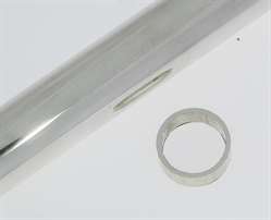 925 Silber Rohr rund 18,0 x 1,5 mm 18,0 x 1,5 mm