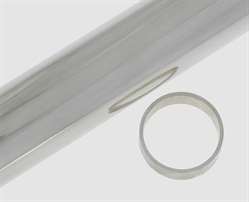 925 Silber Rohr rund 22,0 x 1,0 mm 22,0 x 1,0 mm