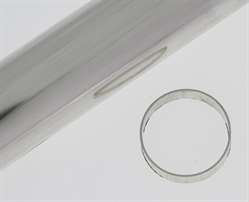 925 Silber Rohr rund 24,0 x 0,5 mm 24,0 x 0,5 mm