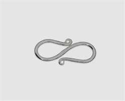925 Silber S-Haken 20,0 mm 