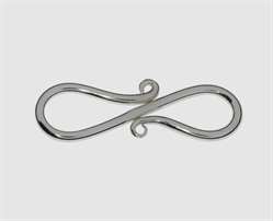 925 Silber S-Haken 30,0 mm 