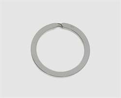 925 Silber Schlüsselring 35 mm - ohne Kette 