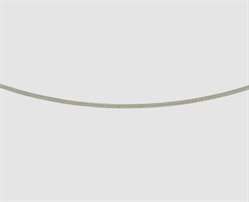 925 Silber Seil Meterware 1,25 mm 