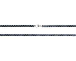 925 Silber Venezianer Inka 4,0 mm Grey Matt -45 cm 