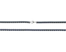 925 Silber Venezianer Inka 4,0 mm Grey Matt- 60 cm 