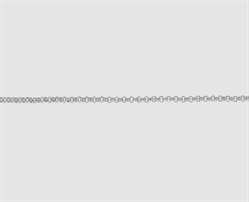 925 Silberkette Erbse 1,5 mm 1,5 mm