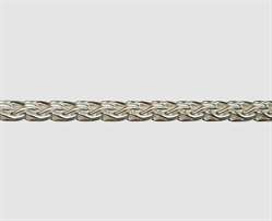 925 Silberkette Etrusker doppelt 4,2 mm 