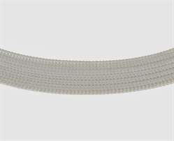 925 Silberkette Foxband  gerundet 