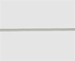 925 Silberkette Fuchsschwanz 1,7 x 1,75 mm vierk. 1,70 x 1,75 mm