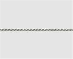 925 Silberkette Panzer 1,4 x 0,7 mm diamantiert 1,4 x 0,7 mm - diamantiert