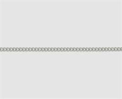 925 Silberkette Panzer 1,4 x 0,8 mm rund 1,4 x 0,8 mm - rund