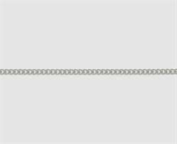 925 Silberkette Panzer 2,1 x 1,3 mm rund 2,1  x 1,3 mm - rund