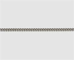 925 Silberkette Panzer 2,8 x 1,4 mm diamantiert 2,8 x 1,4 mm - diamantiert