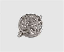 935 Silber Collierschließe Schlingen 