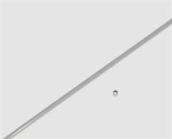 935 Silber Rohr rund 2,0 x 0,3 mm 2,0 x 0,3 mm