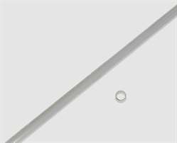 935 Silber Rohr rund 4,0 x 0,3 mm 4,0 x 0,3 mm