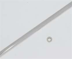 935 Silber Rohr rund 5,0 x 1,0 mm 5,0 x 1,0 mm