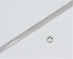 935 Silber Rohr rund 6,0 x 1,0 mm 6,0 x 1,0 mm