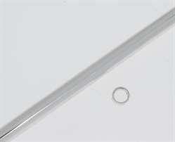 935 Silber Rohr rund 6,5 x 0,5 mm 6,5 x 0,5 mm