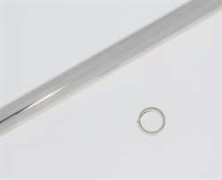 935 Silber Rohr rund 8,0 x 0,5 mm 8,0 x 0,5 mm