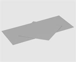 935 Silberblech 0,2x100 mm 0,2 mm