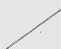 960 Platin Rohr 2,0 x 0,5 mm 2,0 x 0,5 mm