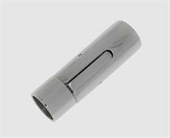 Edelstahl Drückerschliesse gebogen 10,0mm/8,0mm 