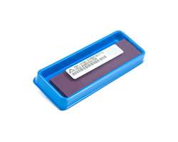 Goldprobierstein rot fein 100 x 25 x 10 mm 