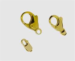 Karabiner aus Gelbgold (750) 