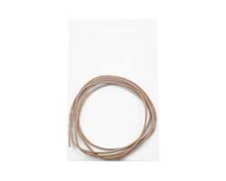 Lederschnur 1,3 mm natur - 1 m 