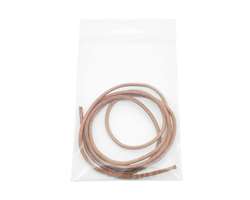 Lederschnur 3,0 mm natur 1 m 