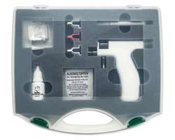 Ohrlochpistole für Standard- und Ministecker 