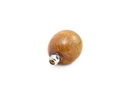 Stichelheft Holz Eiform 43 x 33 mm 