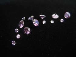 Zirkonia Amethyst - 10 Stück 